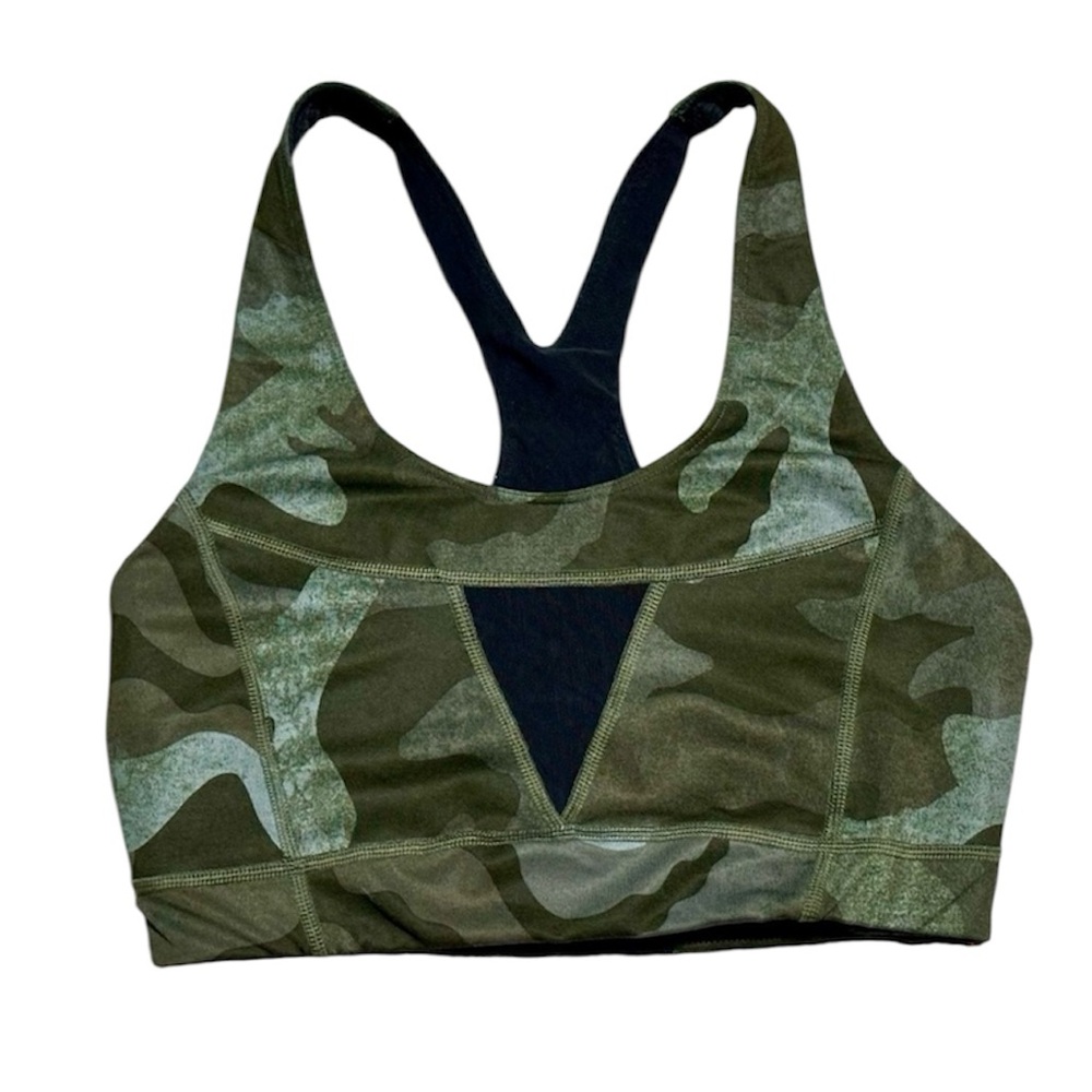 The North Face Stow N Go Camo sports Bra size Small